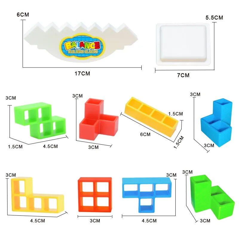 Montessori Balance Tetris™- Blocchi in Equilibrio