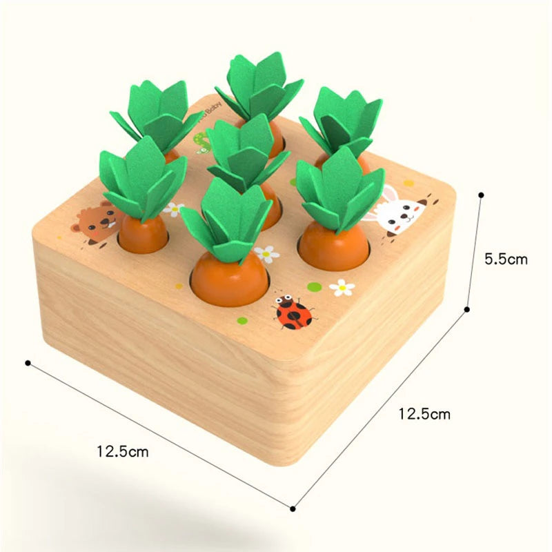 Montessori Carrots Blocks™- Orto a Blocchi Educativi