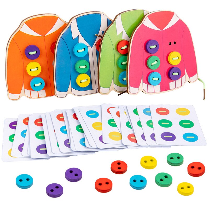 Montessori Buttons™- Cucito Educativo
