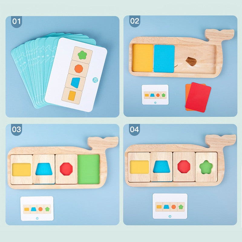 Montessori GeoColours™- Forme e Colori Educativi